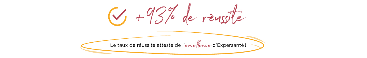 93% de réussite